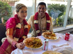 Rahul Komati Wedding with Isabella